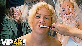 Big Woman Handles Monster Cock At GrandMams