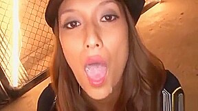 Sweet Dilettante Oriental Teen 18+ Bukkake Porn