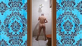 Meu Banho Gostoso Com o Pau Duro 017