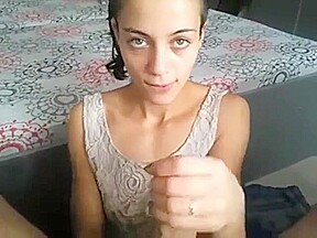 Bulgarian beauty amateur Viki sucking 08