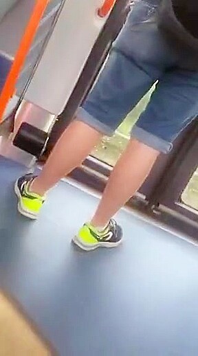 Nice MILF in train BG