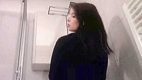 Goddess Gloria’s ass fetish session in the bathroom by Femdom Austria