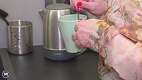 Big Breasted Milf Gets Mouthfucked And Creampied – MatureNl