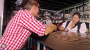 Big Breasted German Fraulein Fucking And Sucking At A Local Bavarian Bar. – MatureNl