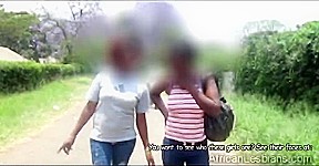 Lustful African Whore Sucks