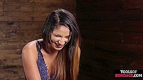 Cunt caned bitch learns discipline