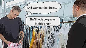 A Dress Shop Encounter