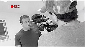 Sexy blonde likes also from behind