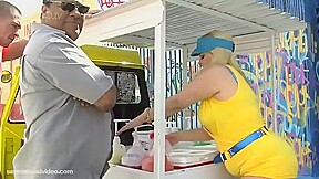 Mazzaratie Monica sexy snowcone girl