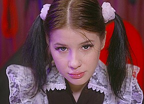 BDSM Humiliation with 18yo Babe Sofa Weber