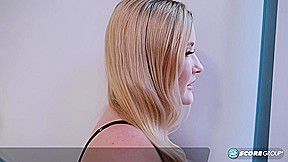 Big-bust blonde gets her thick ass slapped and her tight pussy fucked hard. – Emma Shay – NaughtyMag