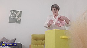 Toyboy Student Gets Caught By His 77 Year Old Anal Loving Granny Landlord Sharon Amore Jerking Off