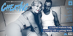 This Young Man Is Having An Affair With A Married Mature Lady