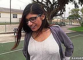 Mia Khalifa’s First Monster Cock Threesome