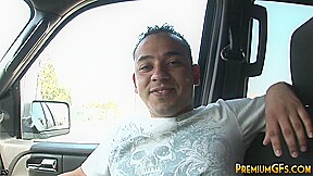 Angelika Heart is cum covered in a bukkake fetish fuck