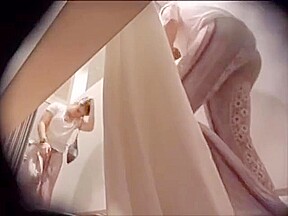 in dressingroom girl with amazing tits and ass