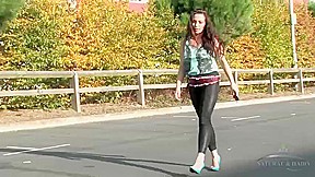 Mia having an interview