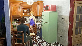 Smartass Horny Husband Fucks His Pregnant Wife In The Kitchen Ep 10