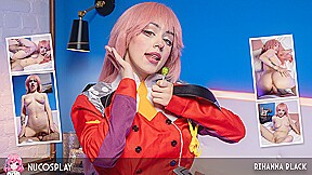 Sweet Anime Teen, Rihanna Black, Fucked By A Real Man – NuCosplay
