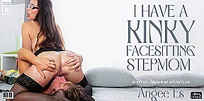 35 Year Old Stepmom Angee Es Is A Kinky Milf Who Has Special Plans For Her Horny Stepson