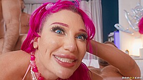 Eddie Jaye, Alex Mack And Mick Blue – Lilys Epic Birthday Gangbang