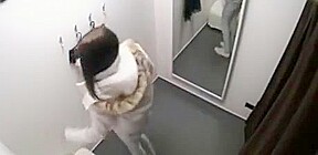 Hidden Changing Room 10 college girl