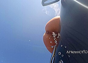 Peeing Through The Window And Being Public Toilette