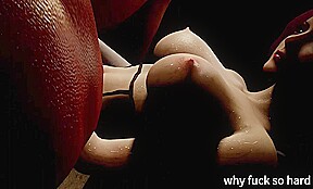 3D Cute Asian Slut Naked Her Perfect Body Cheating with BBC