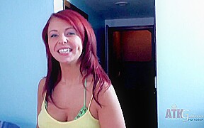 Amazing redhead teen