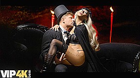 BUFU XXX. Blonde sexy witch is penetrated so deeply so she flew away