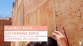 Katherinne Sofia is Dripping in Gold – PlayboyPlus