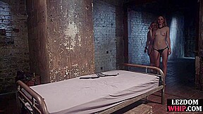 Lezdom fingerfucking and using strapon