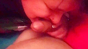 she suck, bite, squeeze and smack my cock n balls