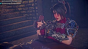 Taki taking bbc soul calibur