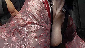 3D Big Boobs Asian Whore Cosplay Slut Got Fucked so Hard