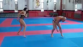 Bald guy gets up repeatedly