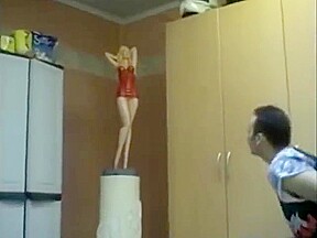 Ballbusting by mistress Monika in heels