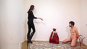 Ballbusting in new Shoes