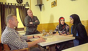 Brittany Bardot & George Uhl & Chloe Lamour & Max Born in Muslim Slut Spread Her Legs For Id’s – Porncz