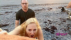 Honey Moon And Delirious Hunter – Amateur Couple Sex On The Beach (nova Scotia)