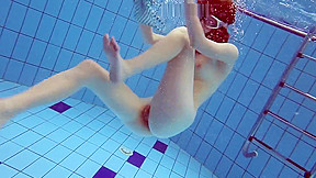 Hot European teen 18+ in striped clothes