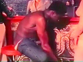 Interracial Party Threesome