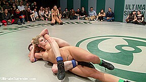 Rd 3/4 Of March’s Live Tag Team Match: Totally Non-Scripted Collegian Style Sexual Lesbian Wresting – Publicdisgrace