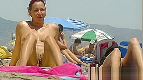 Sexy goddesses on the nude beach video