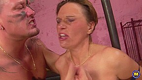 The lustful homemaker, Paulena, receives a generous internal ejaculation in her debut adult film for Mature NL.