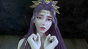 3D Hot Asian Babe Have Her First Time BDSM Sex with Her Master