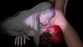 3D Two Sexy Cute Asian Sluts Sharing a Big Cock