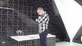 62 Year Old Granny Ryanne Has Creampie Sex With A Toyboy! – MatureNl