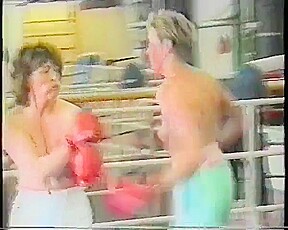 Alaskan Women Topless Boxing