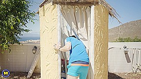 Big Breasted Cougar Marina Montana Gets Fucked At The Poolside Under The Hot Sun – MatureNl